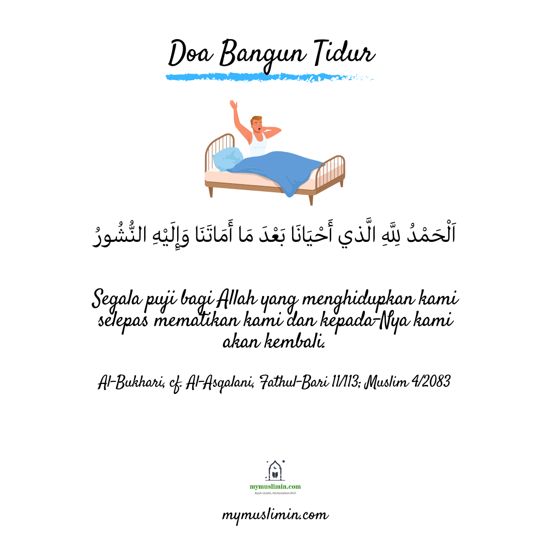 Doa Bangun Tidur – mymuslimin.com
