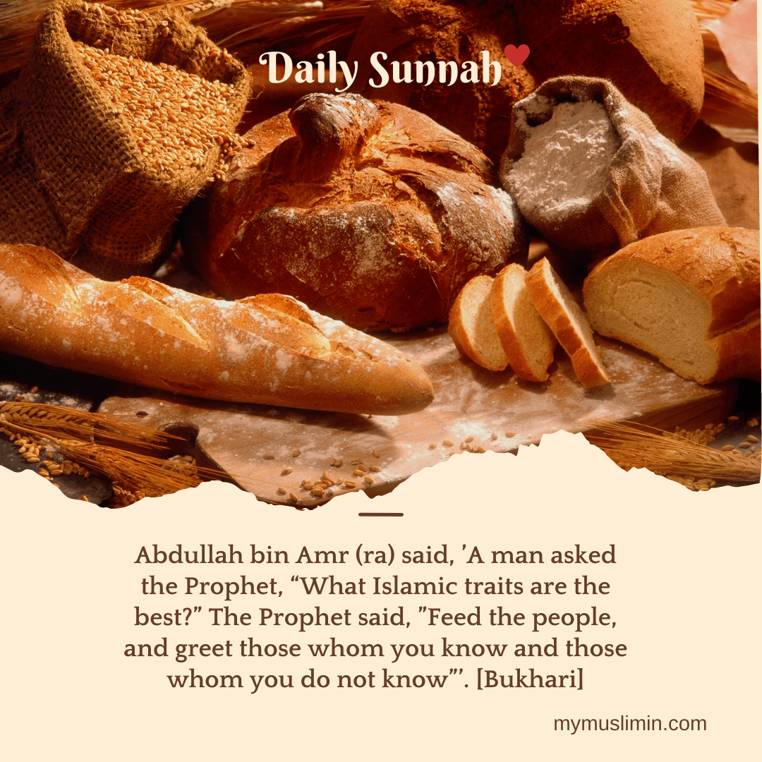 Daily Sunnah – Feed & Greet&nbsp;People