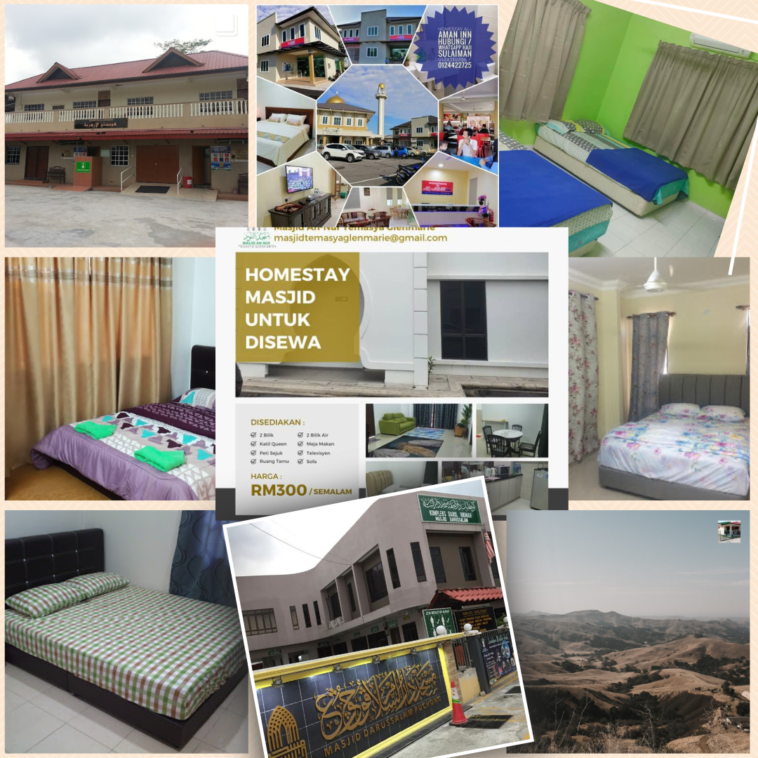 6 Pilihan Homestay Berlokasi di&nbsp;Masjid