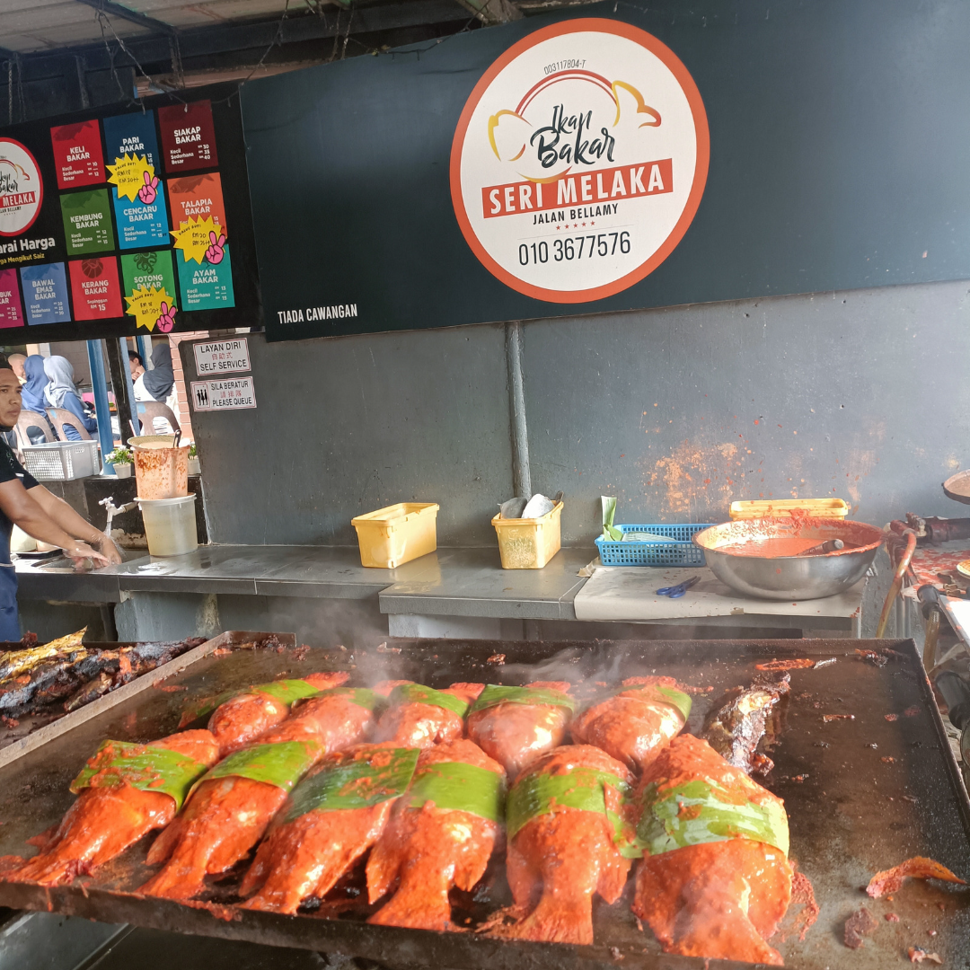 Pekena Ikan Bakar di Ikan Bakar Seri Melaka, Jalan&nbsp;Bellamy