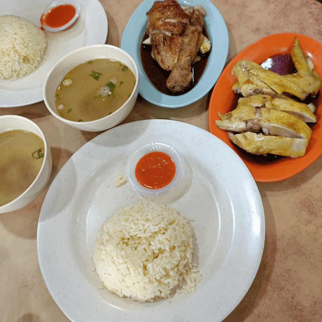 Nasi Ayam Halal Berstatus Michelin di Nasi Ayam Chee Meng, Jalan Klang&nbsp;Lama
